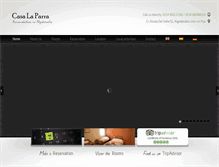 Tablet Screenshot of casalaparra.com
